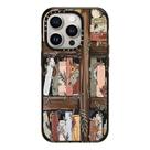 Capa CASETiFY Impact Transparente Preta para iPhone 15 Pro