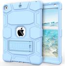 Capa CCMAO para iPad de 9ª, 8ª e 7ª geração de 10,2" com suporte azul claro