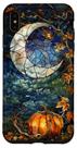 Capa Celestial Halloween Mosaic Stined Glass para iPhone XS Max Capa Celestial Halloween Mosaic Stined Glass para iPhone XS Max