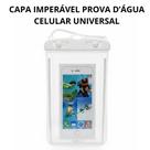 Capa Celular Impermeável Prova Dagua Praia Piscina Touch IPX8 20x12