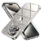 Capa Choiche compatível com iPhone 15 Pro Max Glitter Clear