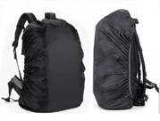 capa chuva de mochila impermeável ideal para motoqueiros preta 30Litros