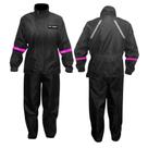 Capa chuva gp tech plus nylon feminina preta/rosa g/l impermeável urbano motoqueiro motociclista ciclista Capa chuva gp tech plus nylon feminina preta/rosa g/l impermeável urbano motoqueiro motociclista ciclista