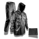 Capa Chuva Moto Conjunto Emborrachada Impermeável Motoboy Refletivo Bolsa