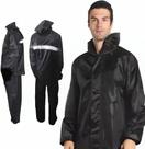 Capa Chuva Motociclista Impermeável c/ Capuz Faixa Refletiva