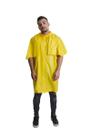 Capa chuva pvc reforçada morcego impermeável forrada capuz