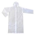 Capa Chuva Transparente Impermeável Pvc Laminado G C/ Capuz