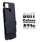 Capa Clip Belt Compativel Galaxy A21S A217 6.5 Suporte Cinto E Mesa - Cell In Power25