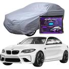 Capa Cobrir Carro BMW M2 100% Forrada Armada Force 100% Impermeável Forro Total Protege Sol Chuva Poeira Lona Proteção Automotiva