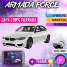 Capa Cobrir Carro BMW M4 100% Forrada Armada Force 100% Impermeável Forro Total Protege Sol Chuva Poeira Lona Proteção Automotiva