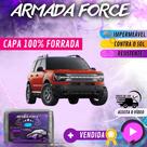 Capa Cobrir Carro BRONCO SPORT 100% Forrada Armada Force 100% Impermeável Forro Total Protege Sol Chuva Poeira Lona Proteção Automotiva