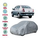 Capa cobrir carro Clio Sedan 100% Impermeável Proteção Total Bezzter Capa cobrir carro Clio Sedan 100% Impermeável Proteção Total Bezzter