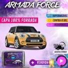 Capa Cobrir Carro MINI COOPER 100% Forrada Armada Force 100% Impermeável Forro Total Protege Sol Chuva Lona Proteção Automotiva