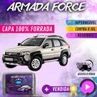 Capa Cobrir Carro PALIO ADVENTURE 100% Forrada Armada Force 100% Impermeável Forro Total Protege Sol Chuva Lona Proteção Automotiva