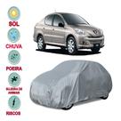 Capa cobrir carro Peugeot 207 Sedan 100% Impermeável Proteção Total Bezzter