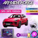 Capa Cobrir Carro PORSCHE CAYENNE 100% Forrada Armada Force 100% Impermeável Forro Total Protege Sol Chuva Lona Proteção Automotiva Hatch e Sedan
