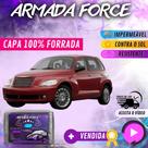 Capa Cobrir Carro PT-CRUISER 100% Forrada Armada Force 100% Impermeável Forro Total Protege Sol Chuva Lona Proteção Automotiva