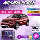 Capa Cobrir Carro RANGE ROVER EVOQUE 100% Forrada Armada Force 100% Impermeável Forro Total Protege Sol Chuva Lona Proteção Automotiva