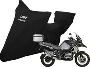 Capa Cobrir Moto Bmw R1200 GS Rallye Espaço Para Top Case Capa Cobrir Moto Bmw R1200 GS Rallye Espaço Para Top Case