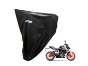 Capa Cobrir Moto Chuva Sol Forro KTM 200 Duke Capa Cobrir Moto Chuva Sol Forro KTM 200 Duke