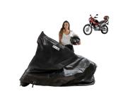 Capa Cobrir Moto Forrada Honda Nx400 Falcon com Baú