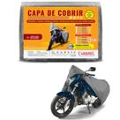 Capa Cobrir Moto Impermeável Proteção Sol Chuva Poeira e Maresia Capa Cobrir Moto Impermeável Proteção Sol Chuva Poeira e Maresia