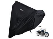 Capa Cobrir Moto Lycra Tecido Harley Davidson Fat Boy