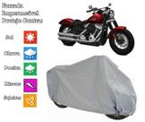 Capa cobrir moto Softail Slim 100% Impermeável Proteção Total Bezzter Capa cobrir moto Softail Slim 100% Impermeável Proteção Total Bezzter
