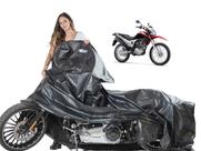 Capa Cobrir Moto Térmica Impermeável Honda NXR 160 Bros Capa Cobrir Moto Térmica Impermeável Honda NXR 160 Bros