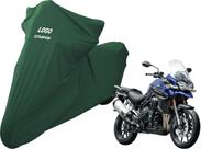 Capa Cobrir Moto Triumph Tiger Explorer De Tecido Lycra