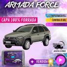 Capa Cobrir Palio Weekend Adventure 100% Forrada Armada Force 100% Impermeável Forro Total Protege Sol Chuva Poeira Lona Proteção Automotiva