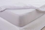 Capa Colchão Casal Impermeável Cama Box Branco 1,90x1,40