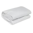 Capa Colchão Impermeável Protetor Cama Casal Com Elástico 188 x 138cm 100% Poliéster Branco