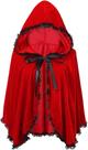 Capa Colorful House Velvet Red Riding com capuz S 56cm