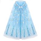 Capa com capuz Princess PHOGARY Snowflake azul tamanho 4-8 meninas
