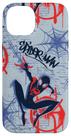Capa com Estampa de Grafite do Homem-Aranha no Aranhaverso para iPhone 14