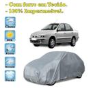 Capa com forro cobrir carro Fiat Marea 100% Impermeável Proteção Bezzter