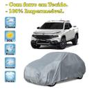 Capa com forro cobrir carro Fiat Toro 100% Impermeável Proteção Bezzter