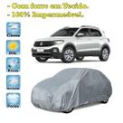 Capa com forro cobrir carro Volkswagen T-Cross 100% Impermeável Proteção Bezzter