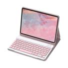 Capa Com Teclado Bluetooth Para iPad Air 2025 M3 11 Polegadas Com Luz De Fundo E Função Magic