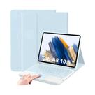 Capa Com Teclado Bluetooth Sem Fio E Suporte Inteligente Para Samsung Galaxy Tab A8 10.5 Polegadas