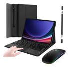 Capa Com Teclado + Caneta + Mouse Para Galaxy Tab S9+ 12.4