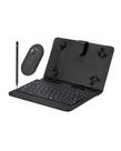 Capa com Teclado com Suporte + Mouse + Caneta Touch Para Tablet A9 8.7 Polegadas