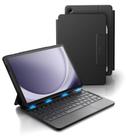 Capa com teclado Dexnor para Galaxy Tab A9+ Plus 11" preta