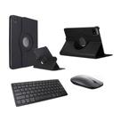 Capa Com Teclado E Mouse Bluetooth P/ Tablet tablet Pad6 Capa Com Teclado E Mouse Bluetooth P/ Tablet tablet Pad6