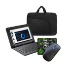 Capa Com Teclado Kit Mouse P/ Tablet Galaxy Tab A9