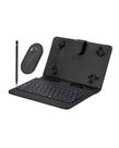 Capa com Teclado + Mouse Bluetooth + Caneta Touscreen Para Tablet A7 Lite