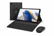 Capa com teclado + Mouse Bluetooth para o tablet Samsung A11 8,7 Capa com teclado + Mouse Bluetooth para o tablet Samsung A11 8,7