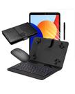 Capa com Teclado + Película + Mouse + Caneta Touch Para Tablet Redmi Pad 8.7 Polegadas