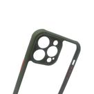 Capa Compatível IPHONE 13 PRO MAX Anti-Impacto Acrílico Transparente com Borda Colorida Reforçados E